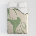 Abstract Female Figure 21 Comforter Gallery Image 6