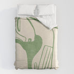 Abstract Female Figure 21 Duvet Cover Gallery Image 6