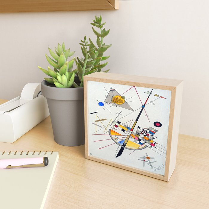 Wassily Kandinsky Delicate Tension Mini Art Print Gallery Image 2