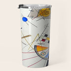 Wassily Kandinsky Delicate Tension Travel Mug Gallery Image 3