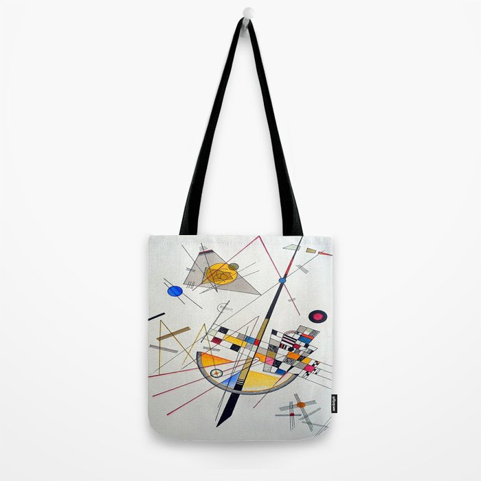 Wassily Kandinsky Delicate Tension Tote Bag Gallery Image 2