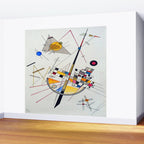 Wassily Kandinsky Delicate Tension Wall Mural Gallery Image 2