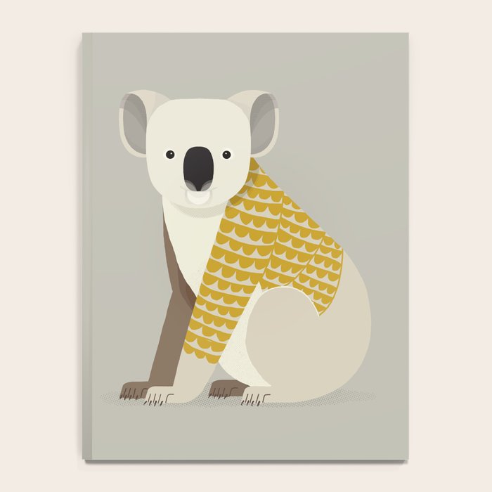 Whimsical Koala Notebook Gallery Image 4