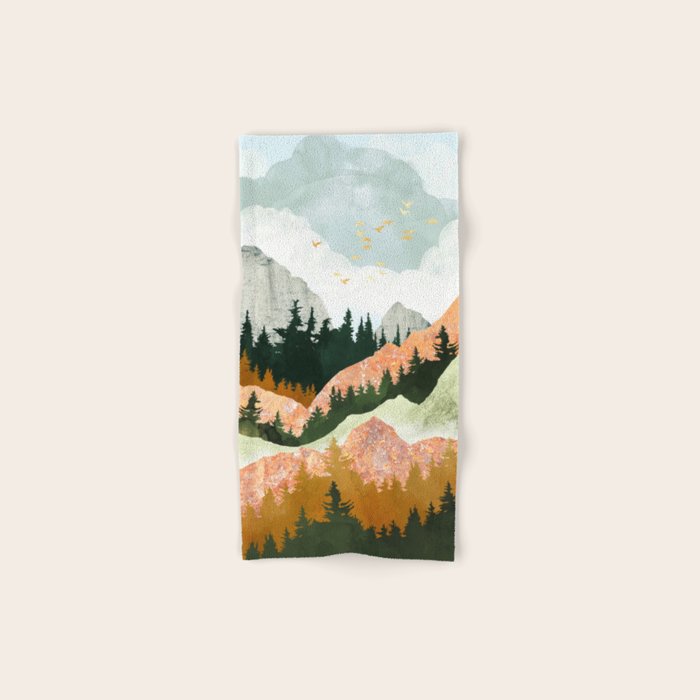 Spring Flight II Bath Towel Gallery Image 1