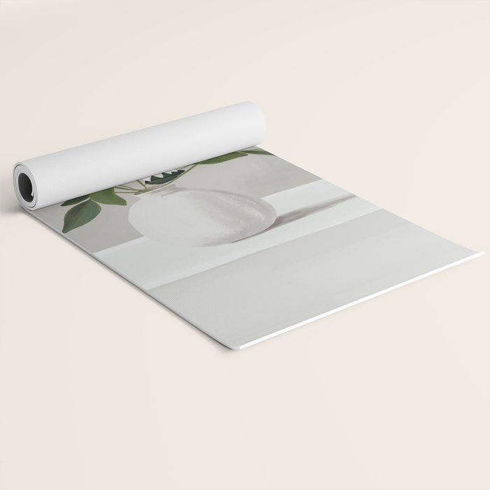 Minimalist Daisy Flowers Yoga Mat Gallery Image 2