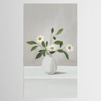 Minimalist Daisy Flowers Tablecloth Gallery Image 2