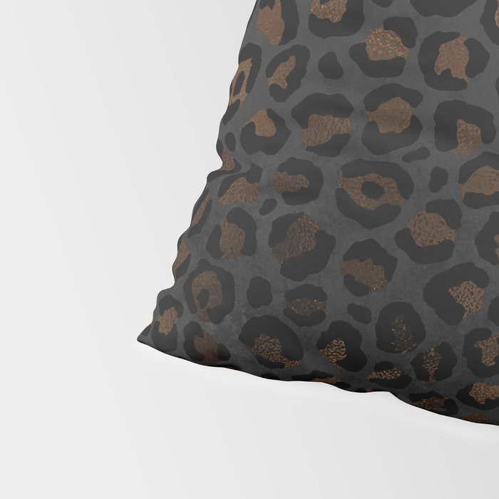 Beautiful Black Leopard Design Pattern Pillow Sham Gallery Image 4
