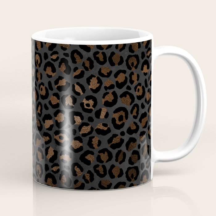 Beautiful Black Leopard Design Pattern Coffee Mug Gallery Image 1