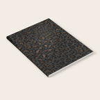 Beautiful Black Leopard Design Pattern Notebook Gallery Image 2