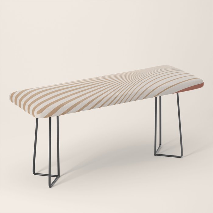 Modern Abstract Minimal Shapes 104 Bench Gallery Image 1