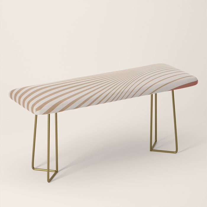 Modern Abstract Minimal Shapes 104 Bench Gallery Image 2