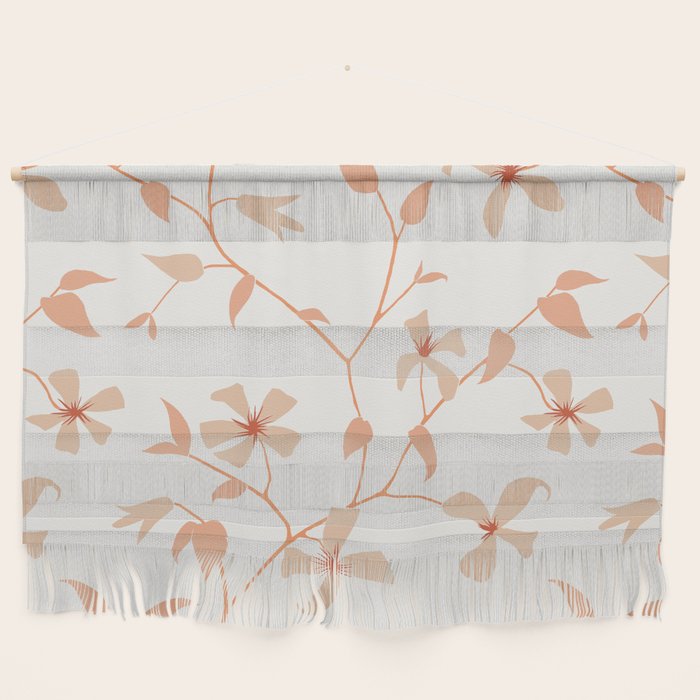 Floral Clematis Vine Wall Hanging Gallery Image 1