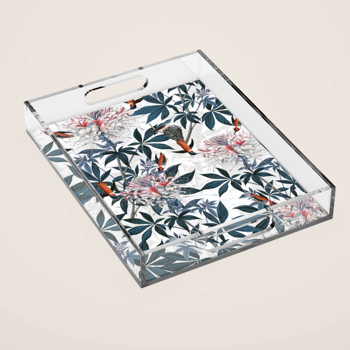 Hummingbirds - I Acrylic Tray Gallery Image 1
