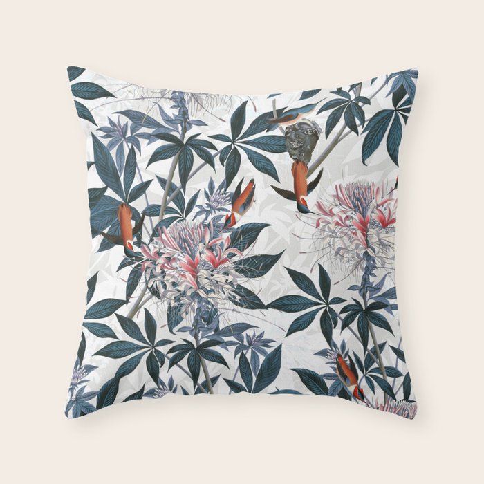 Hummingbirds - I Throw Pillow Gallery Image 6