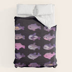 Dolphin Day - dark Comforter Gallery Image 6