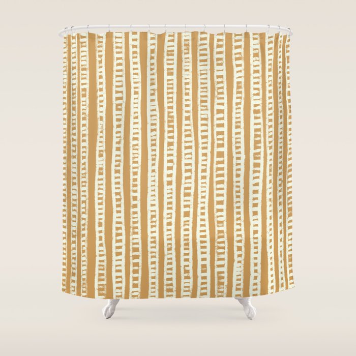 Simple Hand Drawn Pattern #2 Shower Curtain Gallery Image 1