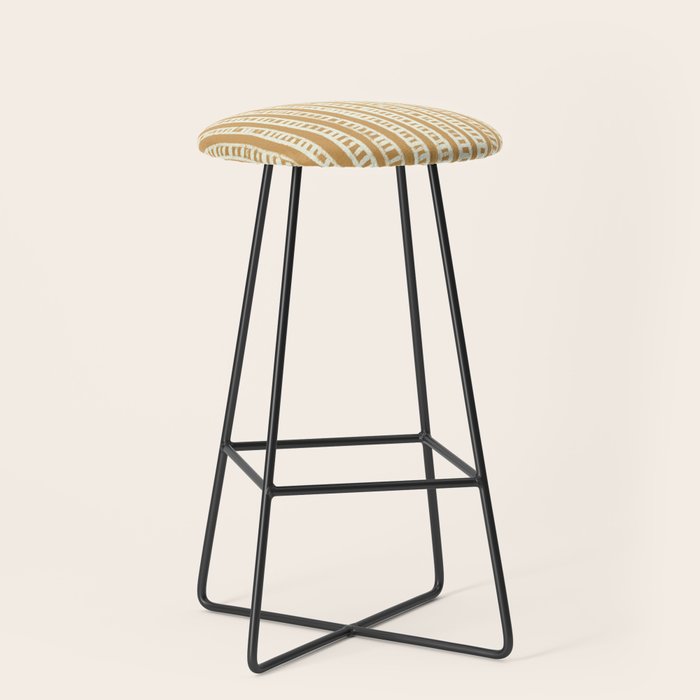 Simple Hand Drawn Pattern #2 Stool Gallery Image 1