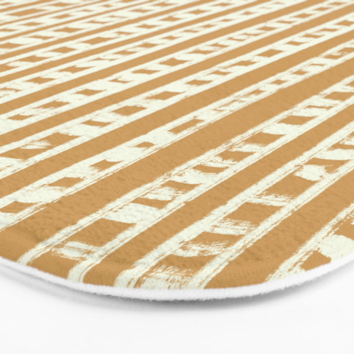 Simple Hand Drawn Pattern #2 Bath Mat Gallery Image 3