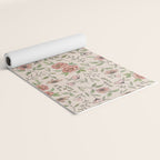 Spring Floral Pattern Yoga Mat Gallery Image 2