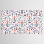 Folk Art Christmas Tablecloth Gallery Image 2