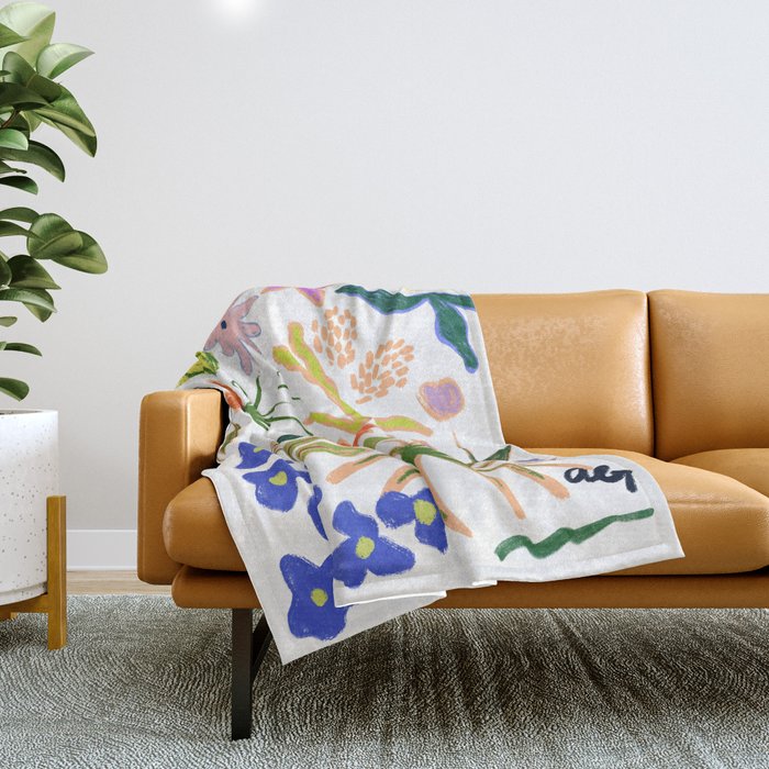 Botanica Throw Blanket Gallery Image 1