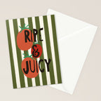Retro Kitchen Print - Ripe and Juicy Stationery Card Gallery Image 2