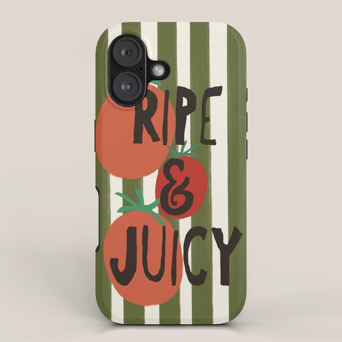 Retro Kitchen Print - Ripe and Juicy iPhone Case Gallery Image 1