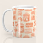 Vagabondâs Cupboard - peach and cream Coffee Mug Gallery Image 3