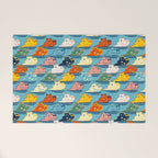 Happy Hippo Family Welcome Mat Gallery Image 1