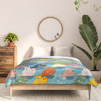 Happy Hippo Family Comforter Gallery Image 3