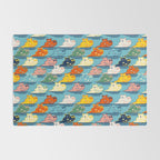 Happy Hippo Family Rug Gallery Image 2