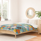 Happy Hippo Family Duvet Cover Gallery Image 2