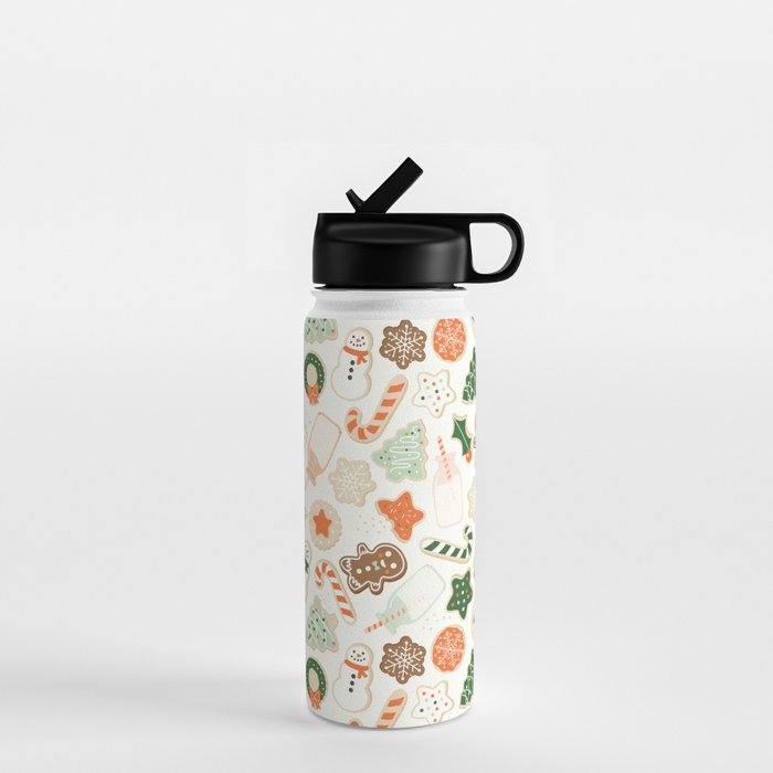 Christmas Cookies Water Bottle Gallery Image 1