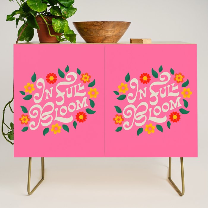 In Full Bloom Credenza Gallery Image 1