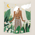 Trust the wait. Embrace the uncertainty. Enjoy the beauty of becoming. Wall Tapestry Gallery Image 4