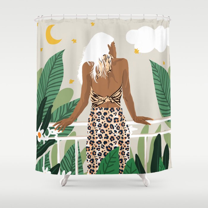 Trust the wait. Embrace the uncertainty. Enjoy the beauty of becoming. Shower Curtain Gallery Image 1
