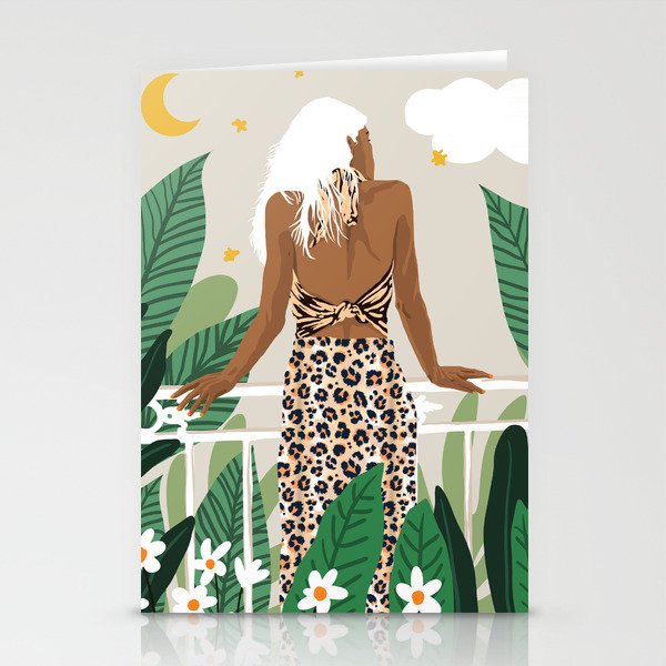 Trust the wait. Embrace the uncertainty. Enjoy the beauty of becoming. Stationery Card Gallery Image 1