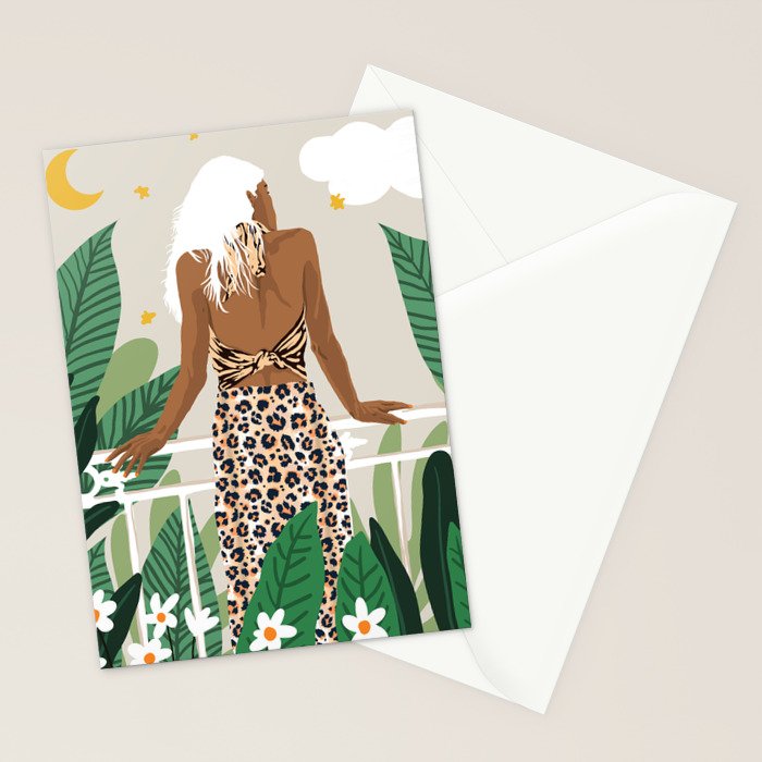 Trust the wait. Embrace the uncertainty. Enjoy the beauty of becoming. Stationery Card Gallery Image 2