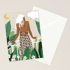 Trust the wait. Embrace the uncertainty. Enjoy the beauty of becoming. Stationery Card Gallery Image 2