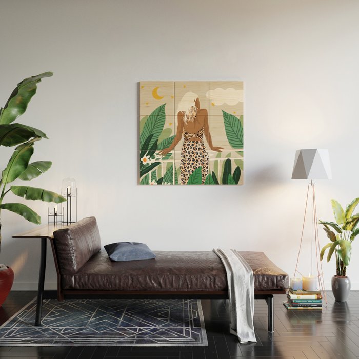Trust the wait. Embrace the uncertainty. Enjoy the beauty of becoming. Wood Wall Art Gallery Image 2