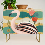 Pink Flamingo Credenza Gallery Image 1