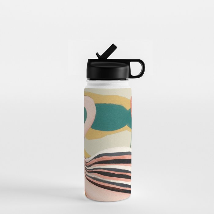 Pink Flamingo Water Bottle Gallery Image 1