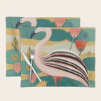 Pink Flamingo Placemat Gallery Image 1