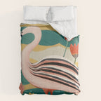 Pink Flamingo Comforter Gallery Image 6