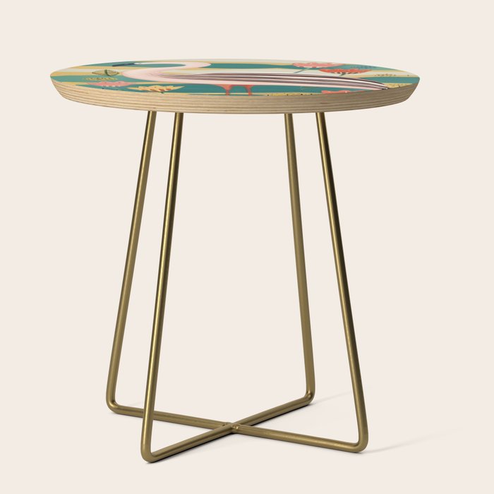 Pink Flamingo Side Table Gallery Image 1