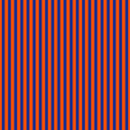 Fine Stripe Narrow Vertical Pinstripe Pattern in Bold Blue and Orange Coffee Mug Gallery Image 2
