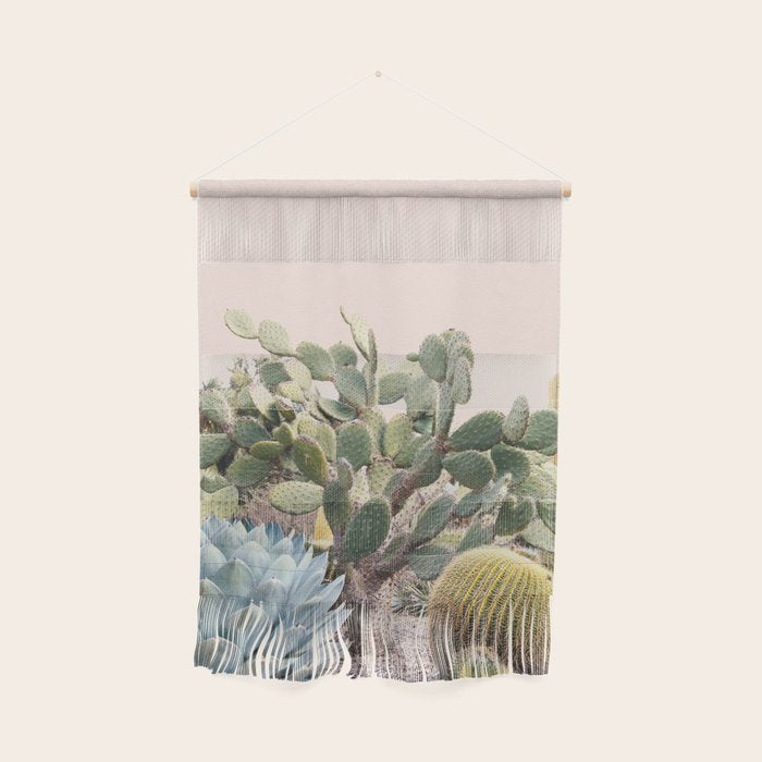 Vintage Desert Cactus Garden Wall Hanging Gallery Image 1