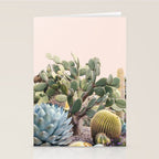 Vintage Desert Cactus Garden Stationery Card Gallery Image 2