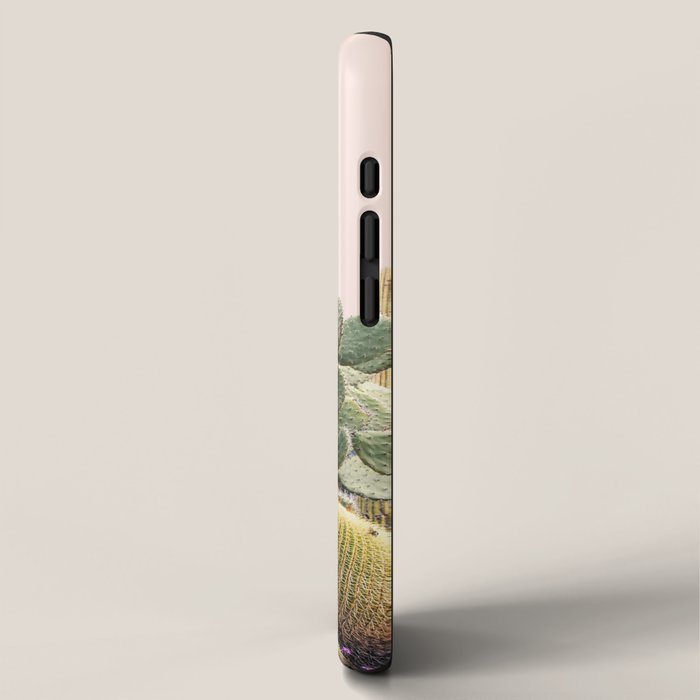 Vintage Desert Cactus Garden iPhone Case Gallery Image 2