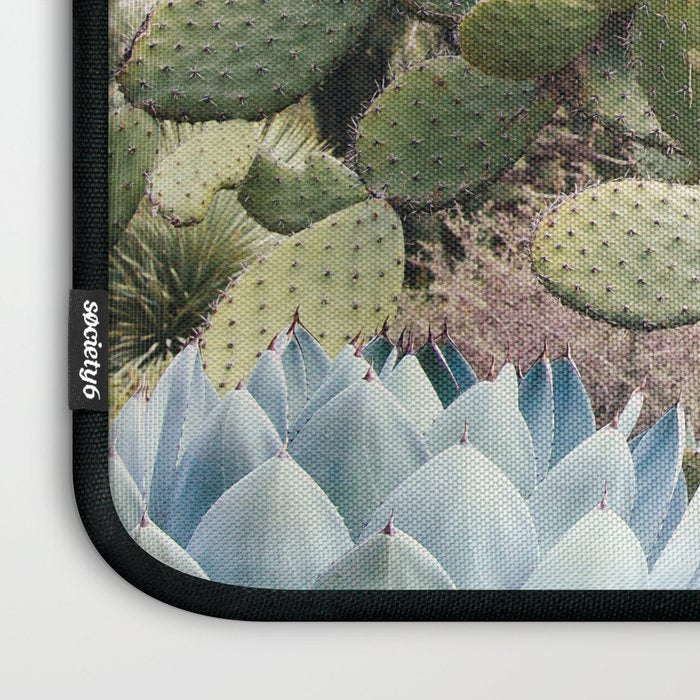 Vintage Desert Cactus Garden Laptop Sleeve Gallery Image 3